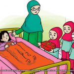 Detail Gambar Karikatur Menjenguk Teman Yang Sakit Nomer 11