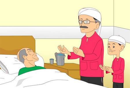 Detail Gambar Karikatur Menjenguk Teman Yang Sakit Nomer 19