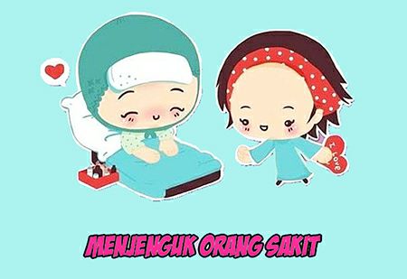 Detail Gambar Karikatur Menjenguk Teman Yang Sakit Nomer 30