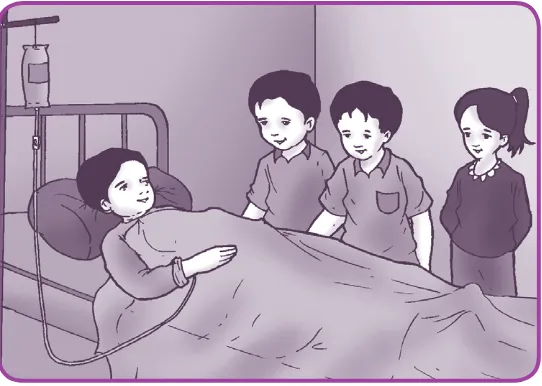 Detail Gambar Karikatur Menjenguk Teman Yang Sakit Nomer 41