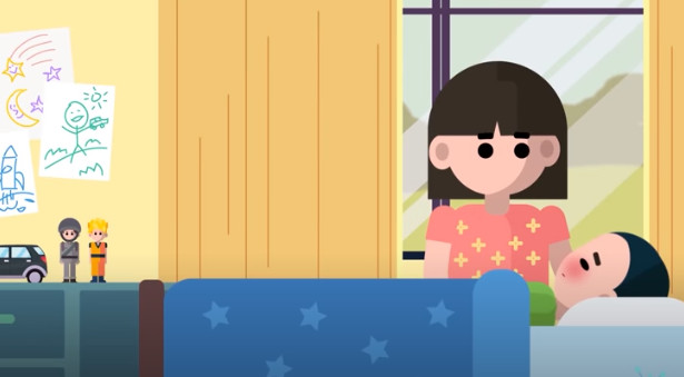 Detail Gambar Karikatur Menjenguk Teman Yang Sakit Nomer 10