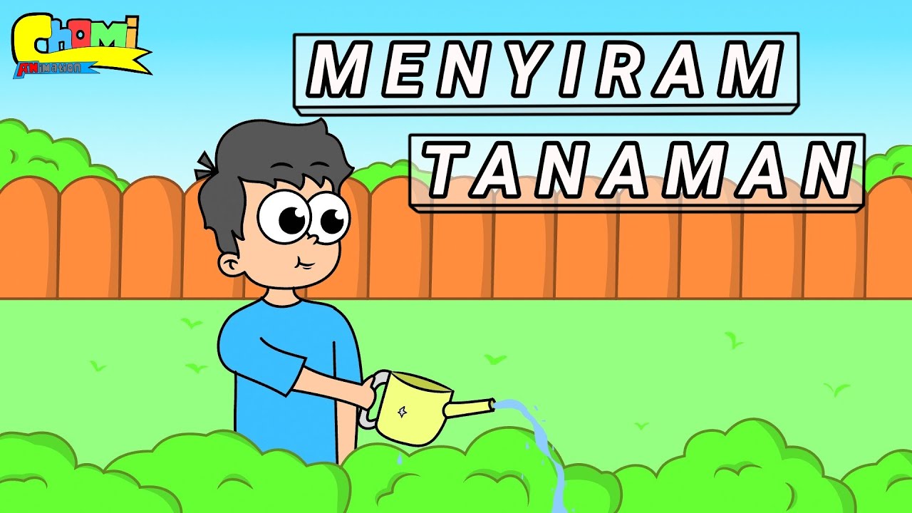 Detail Gambar Karikatur Menyiram Tanaman Nomer 50