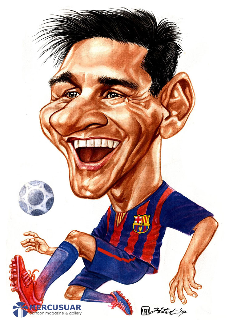 Detail Gambar Karikatur Messi Nomer 2