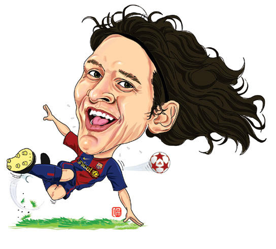 Detail Gambar Karikatur Messi Nomer 8