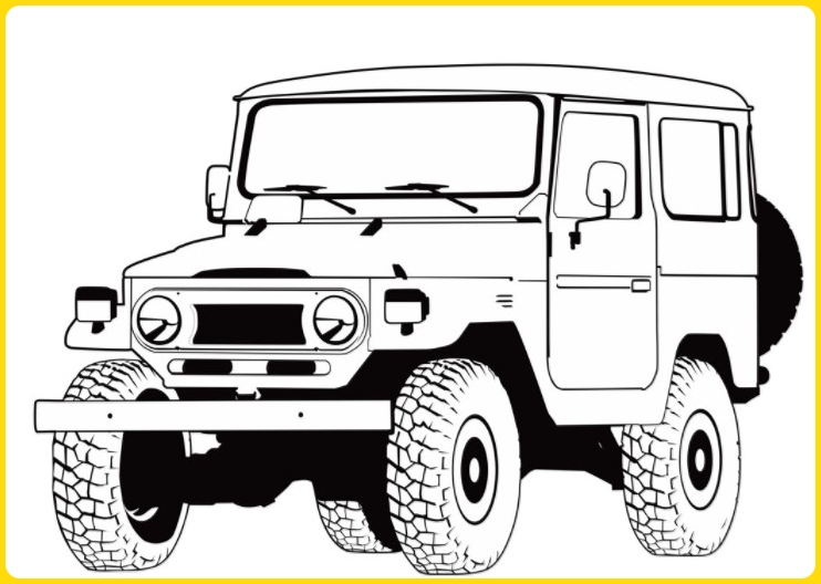 Detail Gambar Karikatur Mobil Jeep Nomer 11