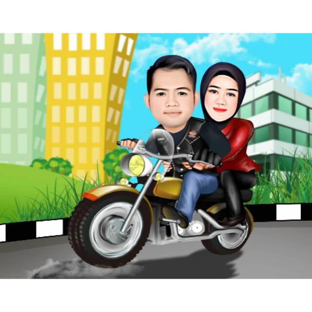 Detail Gambar Karikatur Motor Nomer 9