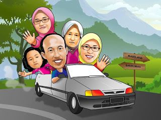 Detail Gambar Karikatur Mudik Nomer 3