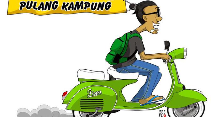 Detail Gambar Karikatur Mudik Nomer 40