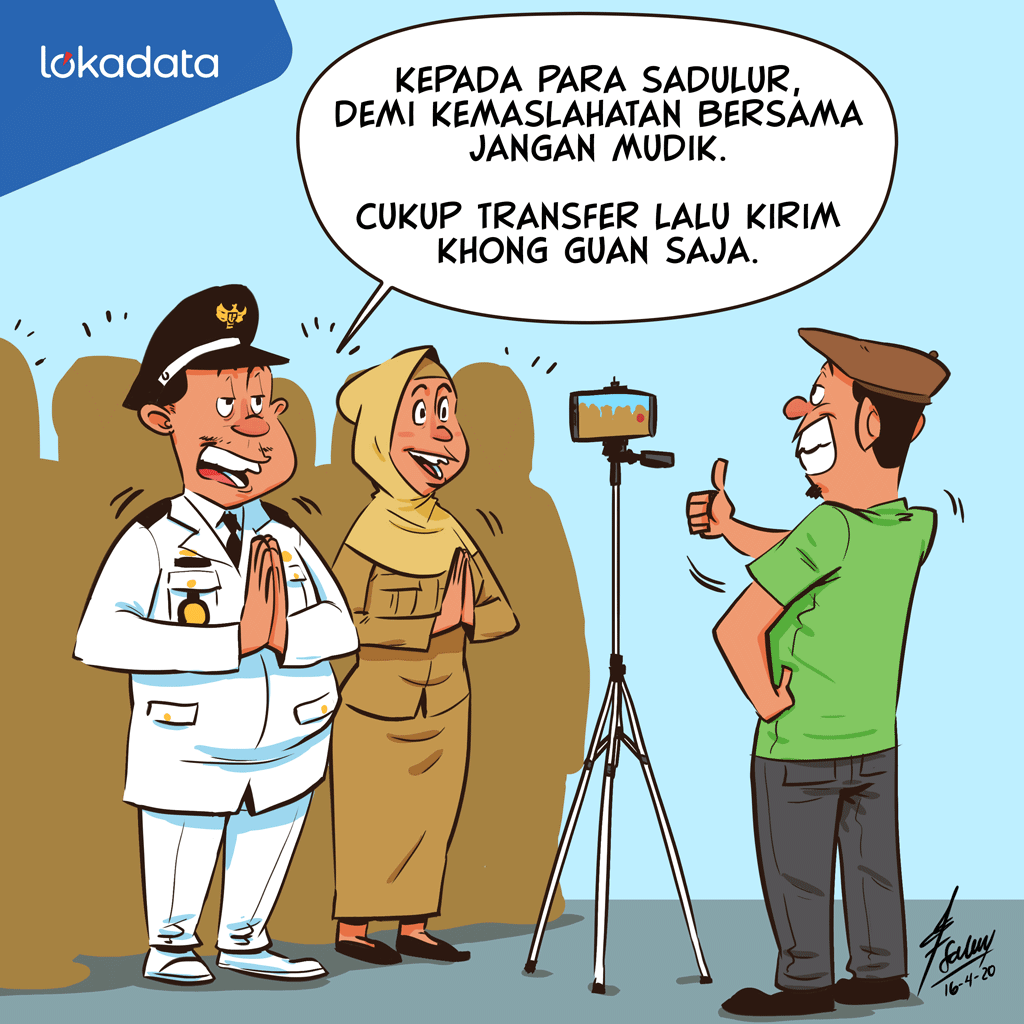 Detail Gambar Karikatur Mudik Nomer 8