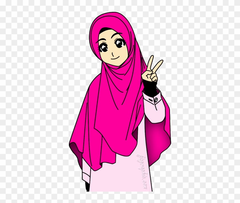 Detail Gambar Karikatur Muslimah Nomer 6