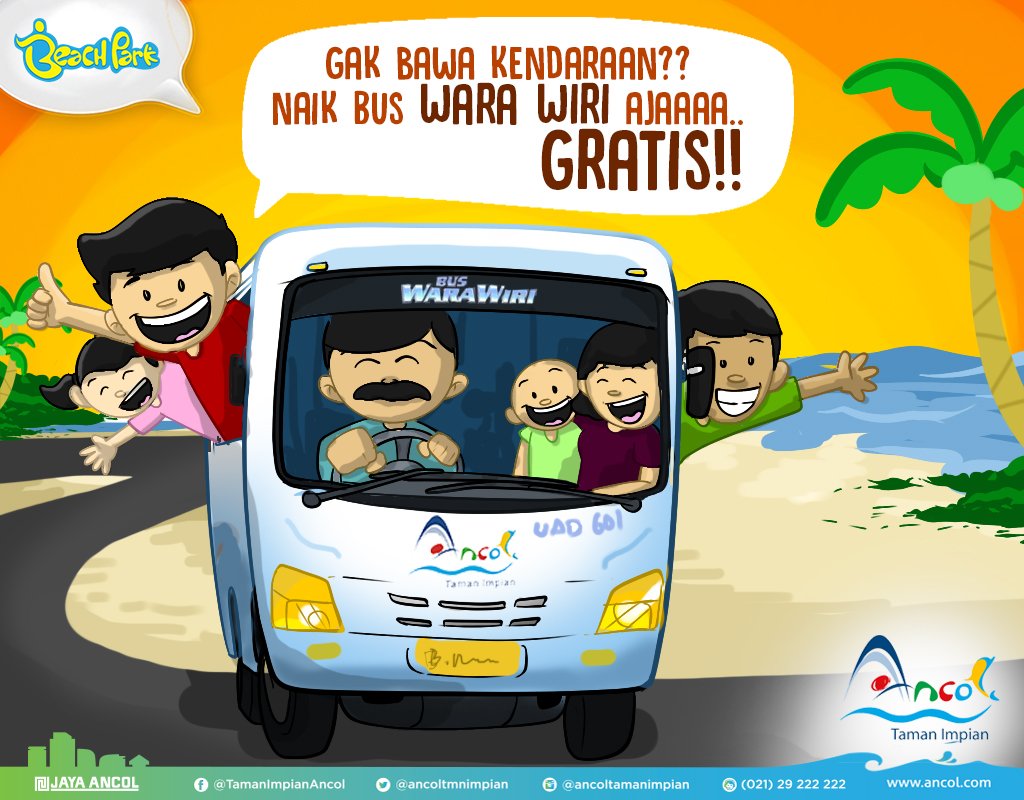 Detail Gambar Karikatur Naik Bus Nomer 11