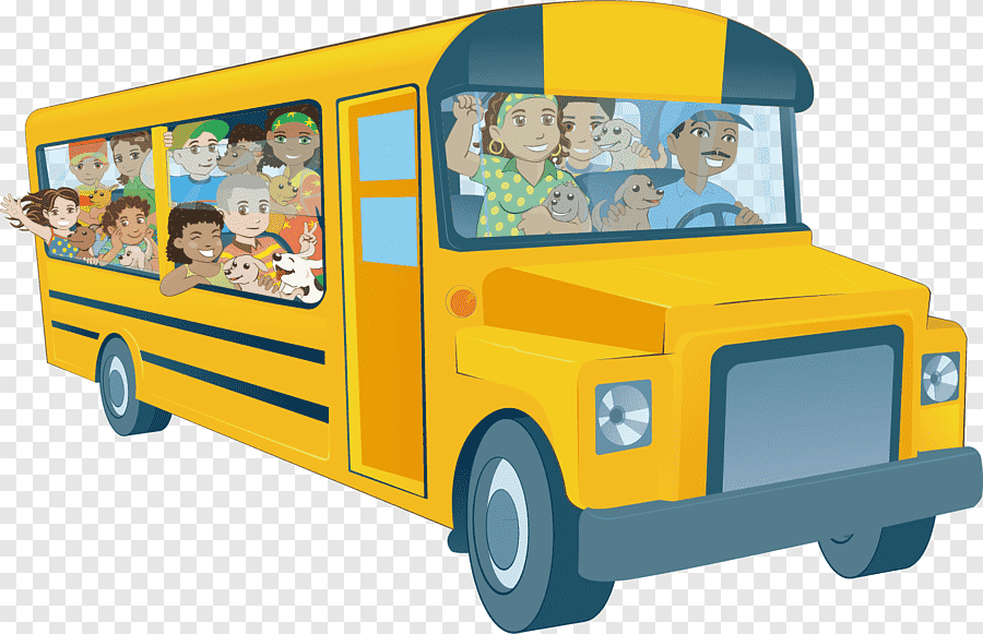 Detail Gambar Karikatur Naik Bus Nomer 6