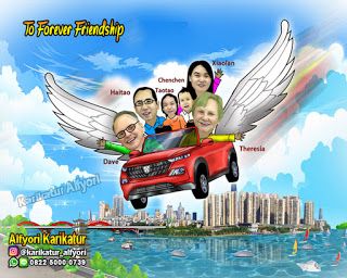 Detail Gambar Karikatur Naik Mobil Nomer 2