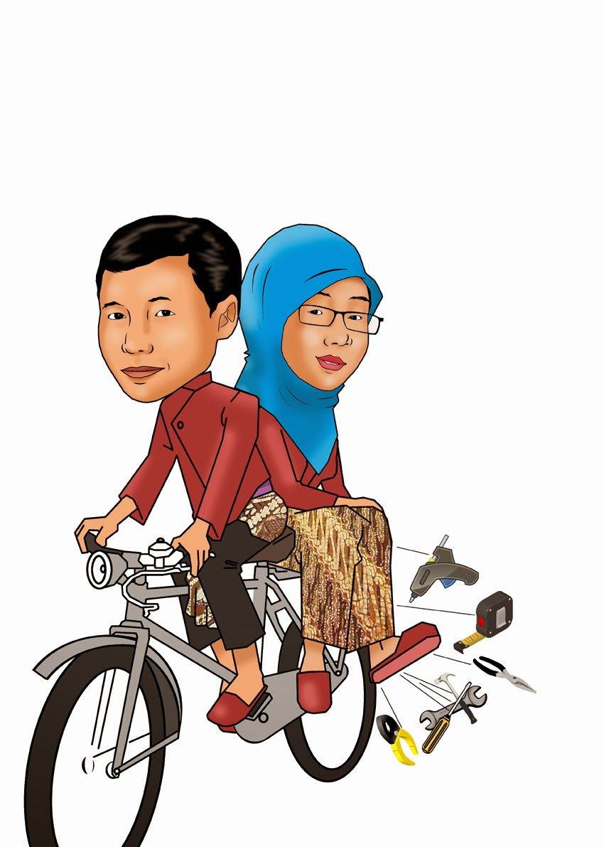Detail Gambar Karikatur Naik Sepeda Nomer 9