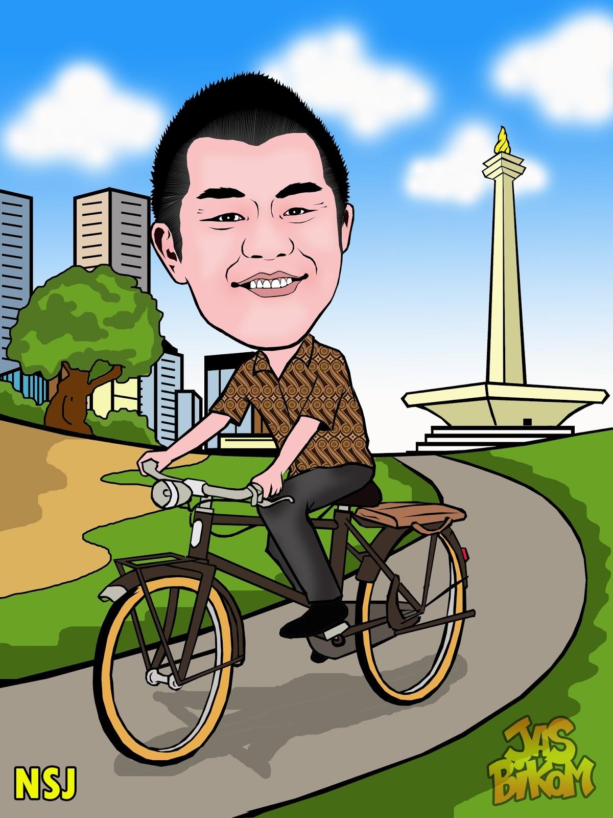 Detail Gambar Karikatur Naik Sepeda Nomer 14
