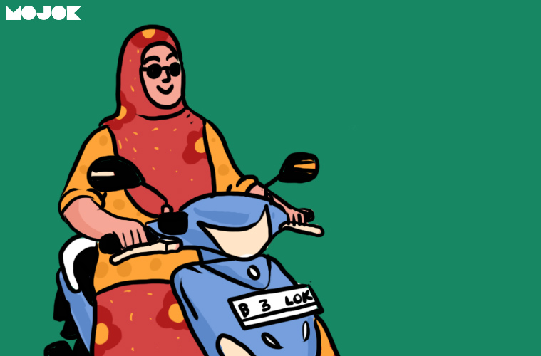 Detail Gambar Karikatur Naik Sepeda Motor Nomer 24