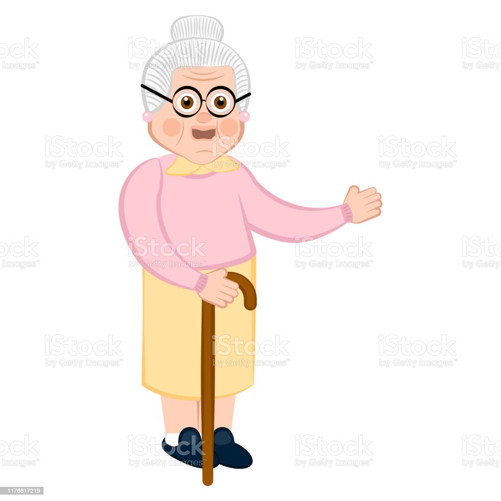 Detail Gambar Karikatur Nenek Nomer 47