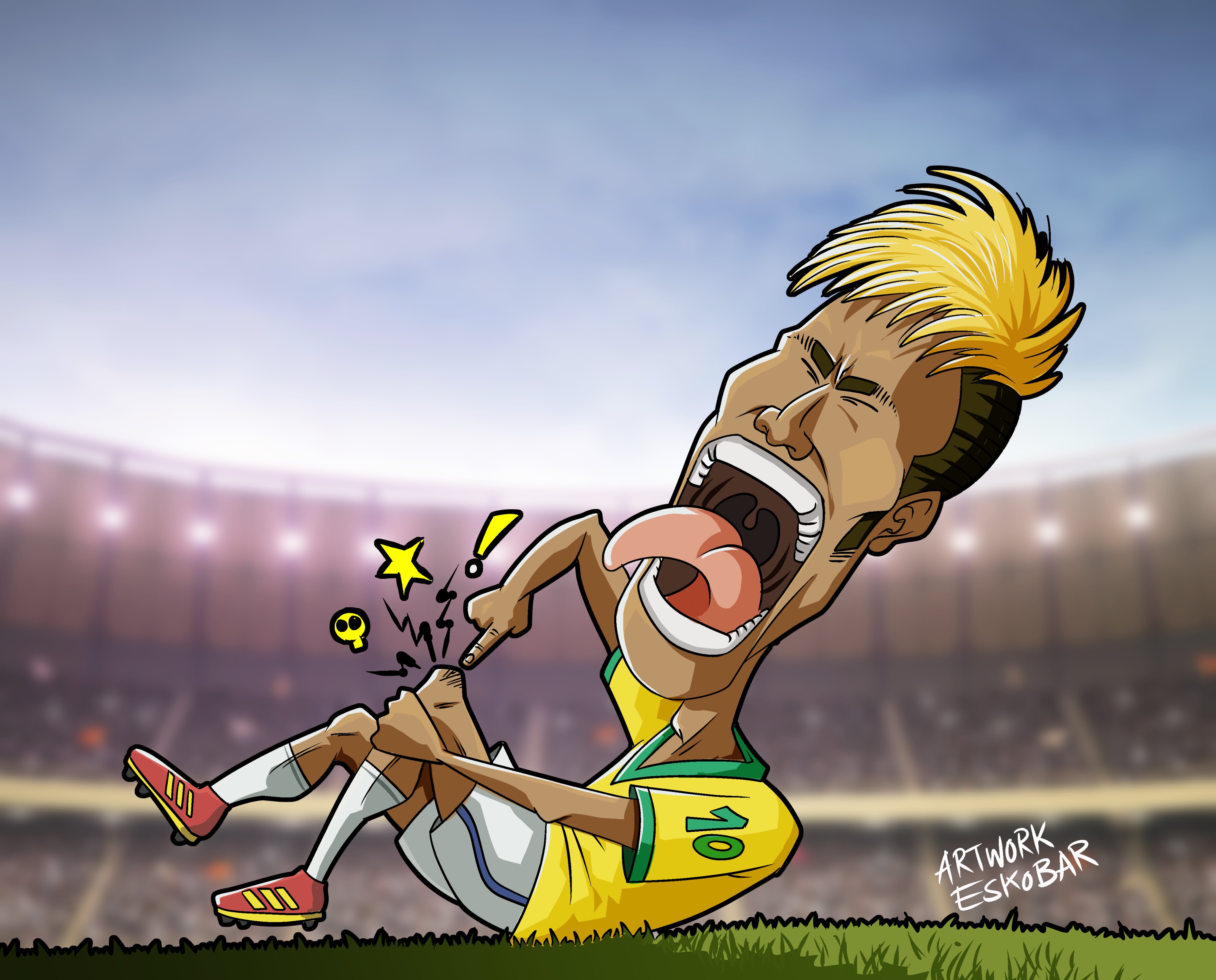 Detail Gambar Karikatur Neymar Nomer 13