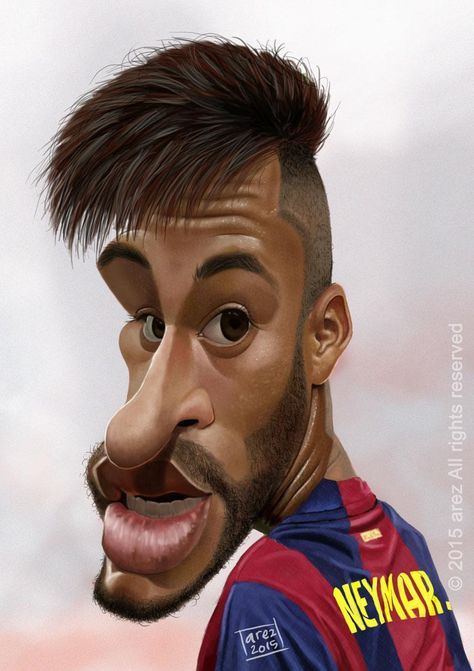 Detail Gambar Karikatur Neymar Nomer 4