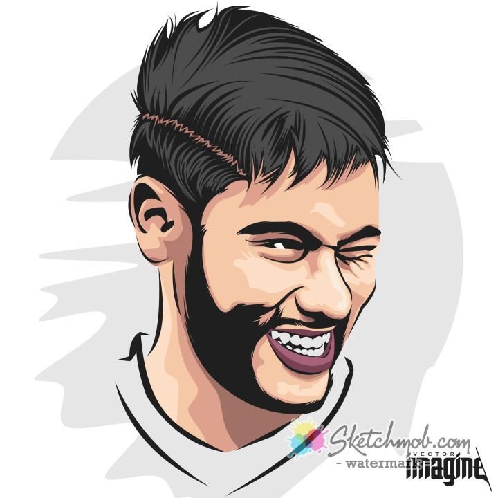 Detail Gambar Karikatur Neymar Nomer 6