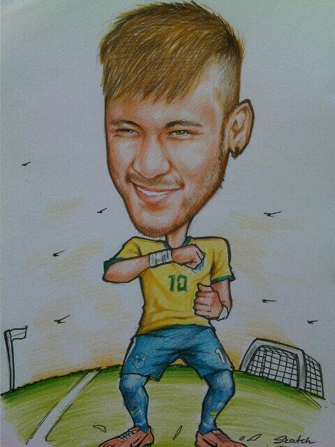 Detail Gambar Karikatur Neymar Nomer 8