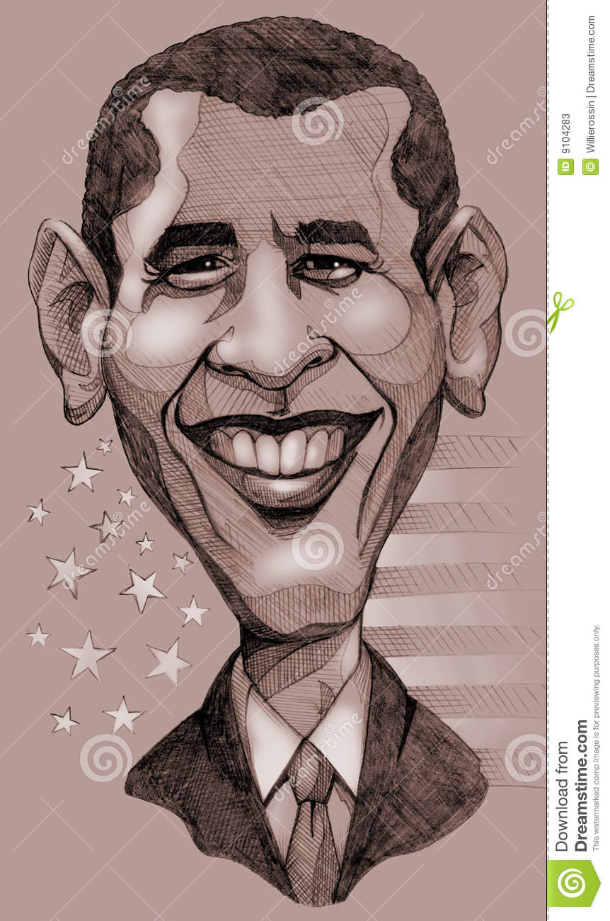 Detail Gambar Karikatur Obama Nomer 4