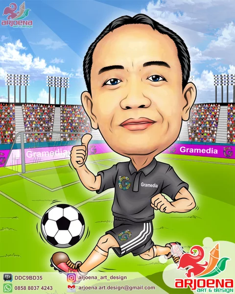 Detail Gambar Karikatur Olah Raga Nomer 9