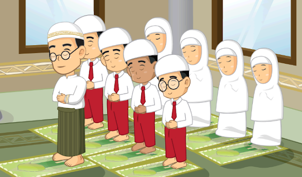 Detail Gambar Karikatur Orang Lagi Sholat Nomer 6