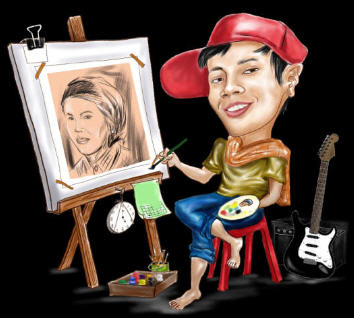 Detail Gambar Karikatur Orang Melukis Nomer 9