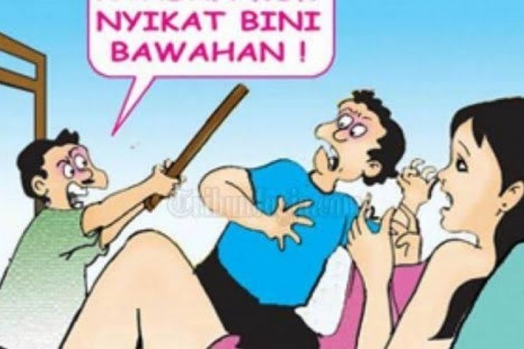 Detail Gambar Karikatur Orang Selingkuh Nomer 12