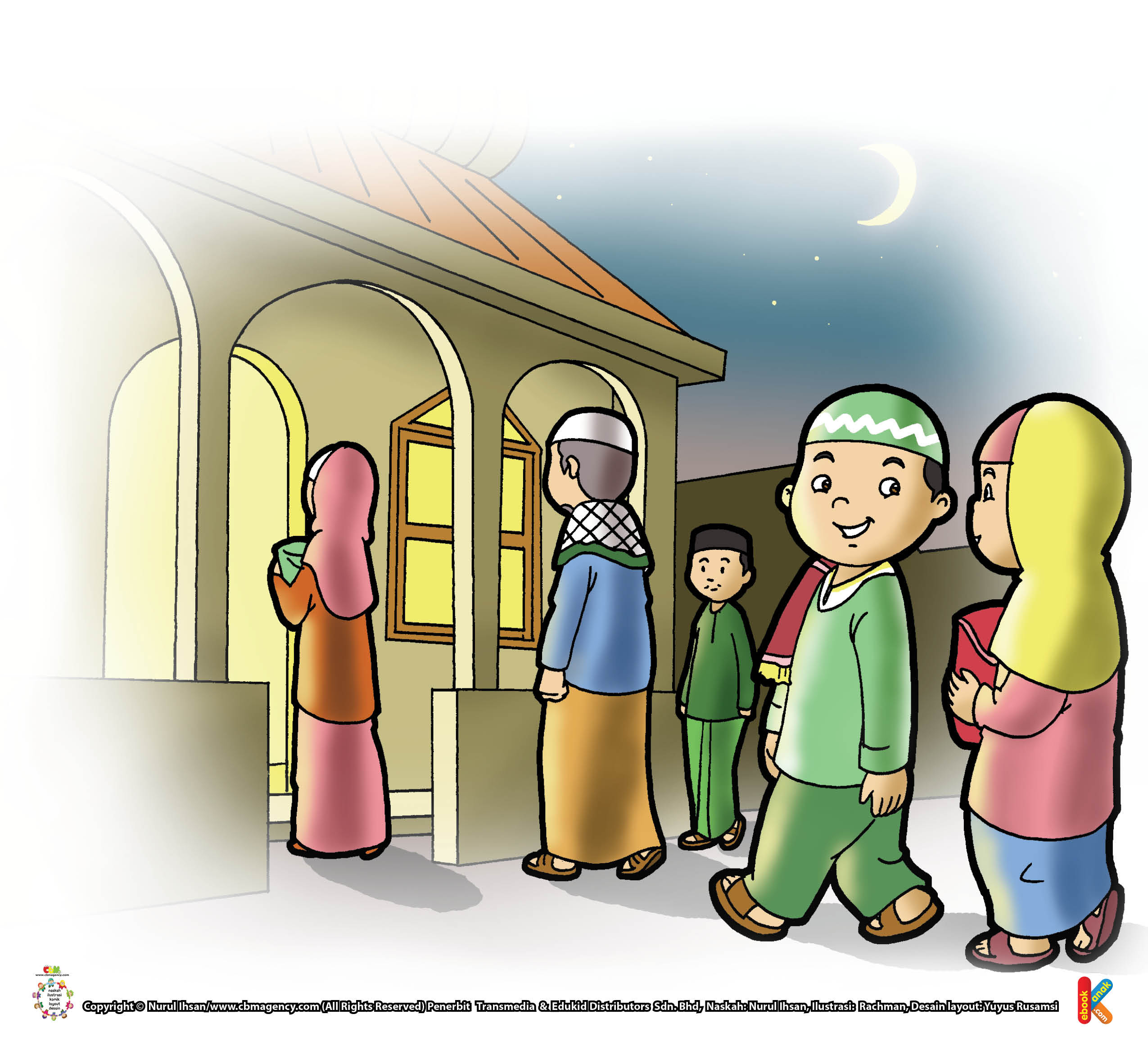 Detail Gambar Karikatur Orang Shalat Nomer 12