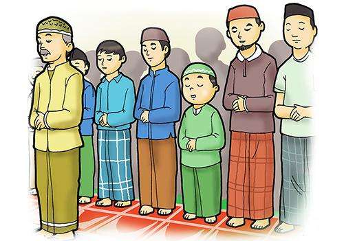 Detail Gambar Karikatur Orang Shalat Nomer 18