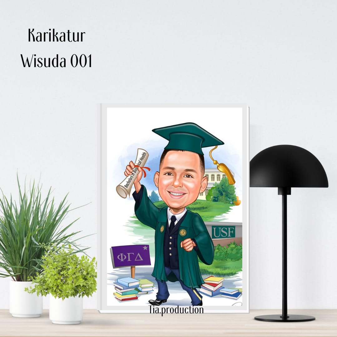 Detail Gambar Karikatur Orang Wisuda Nomer 10