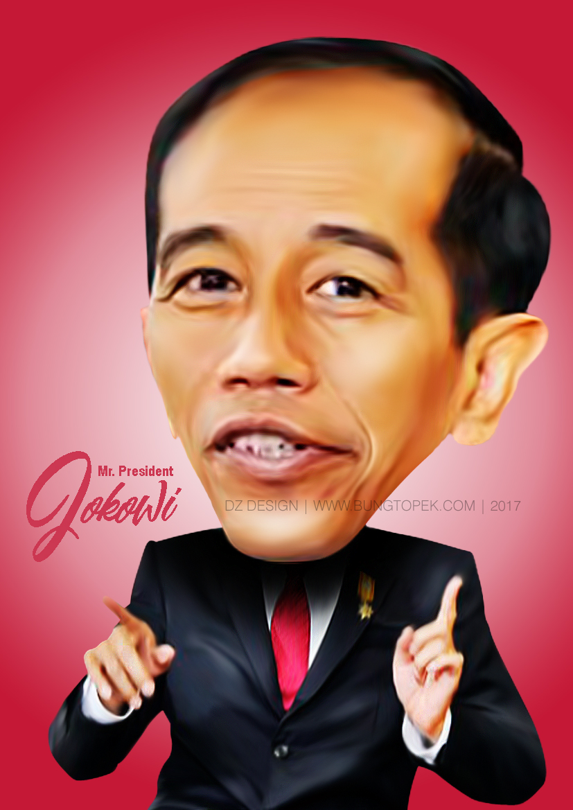 Detail Gambar Karikatur Pak Jokowi Nomer 15