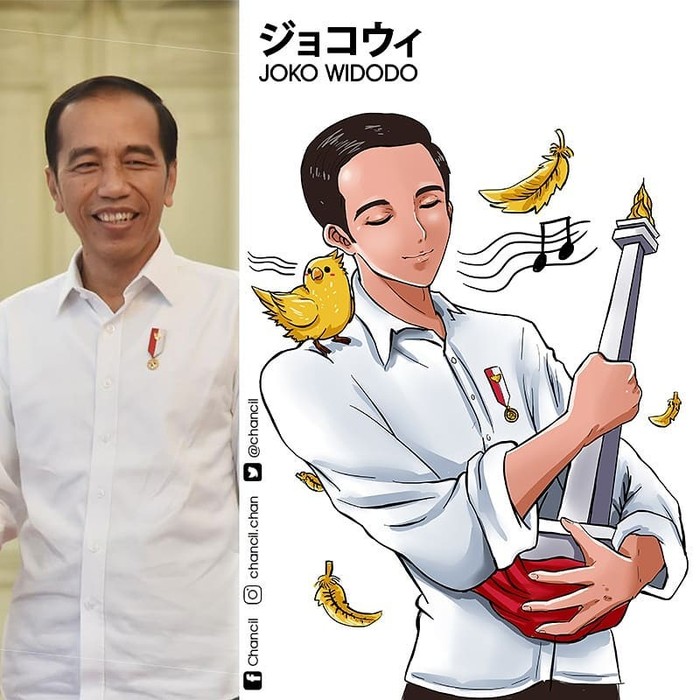 Detail Gambar Karikatur Pak Jokowi Nomer 34