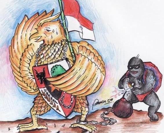 Detail Gambar Karikatur Pancasila Nomer 5