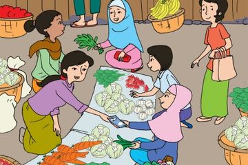 Detail Gambar Karikatur Pasar Tradisional Nomer 10