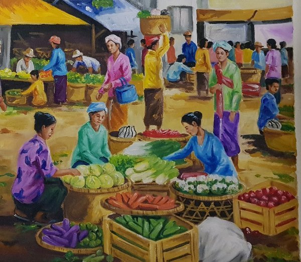 Detail Gambar Karikatur Pasar Tradisional Nomer 11