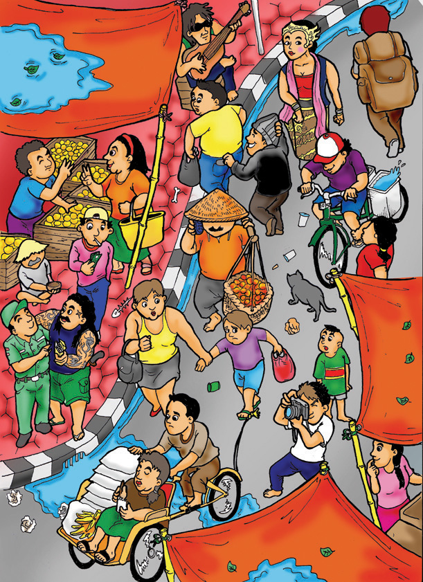 Detail Gambar Karikatur Pasar Tradisional Nomer 6