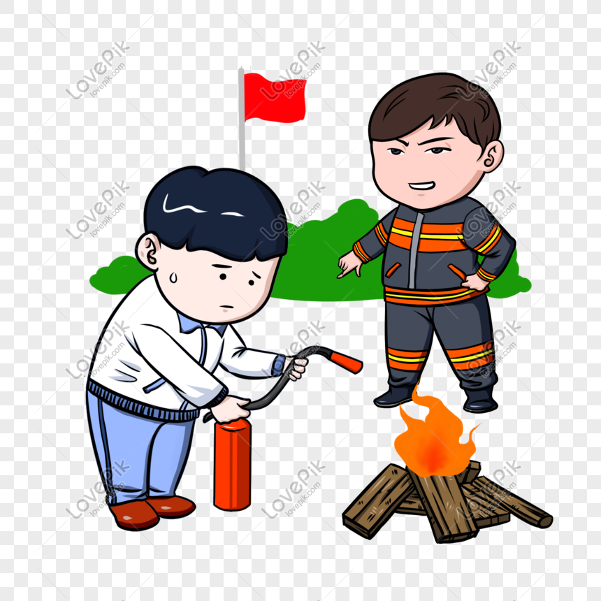 Detail Gambar Karikatur Pemadam Kebakaran Nomer 22