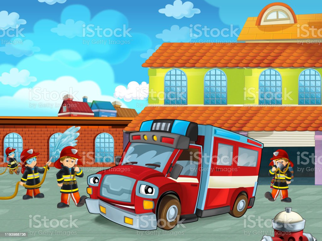 Detail Gambar Karikatur Pemadam Kebakaran Nomer 4