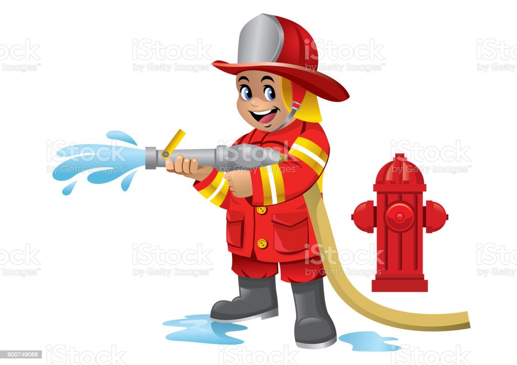 Detail Gambar Karikatur Pemadam Kebakaran Nomer 5