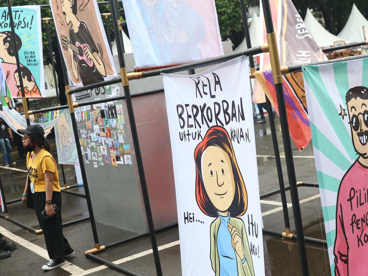 Detail Gambar Karikatur Pemilu 2019 Nomer 22