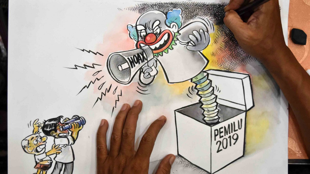 Detail Gambar Karikatur Pemilu 2019 Nomer 24
