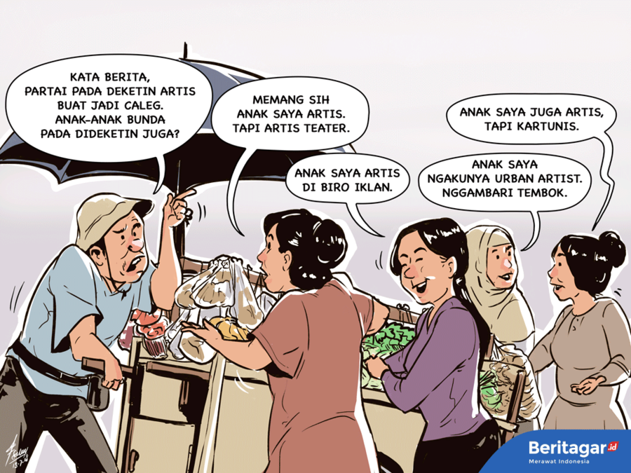 Detail Gambar Karikatur Pemilu 2019 Nomer 28