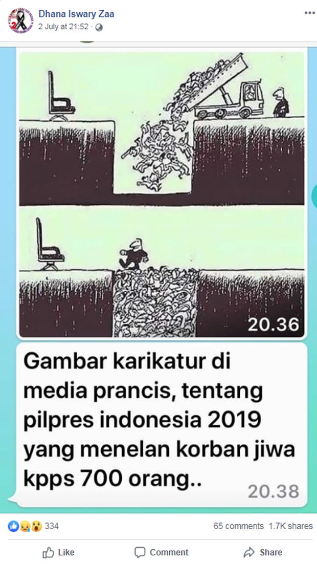 Detail Gambar Karikatur Pemilu 2019 Nomer 46