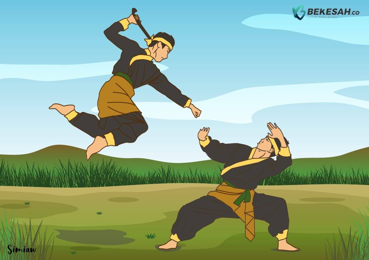 Detail Gambar Karikatur Pencak Silat Nomer 25