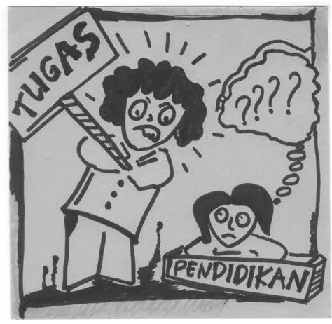 Detail Gambar Karikatur Pendidikan Yang Mudah Nomer 13