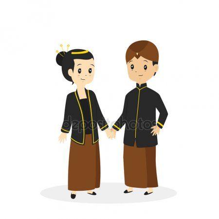 Detail Gambar Karikatur Pengantin Jawa Nomer 14