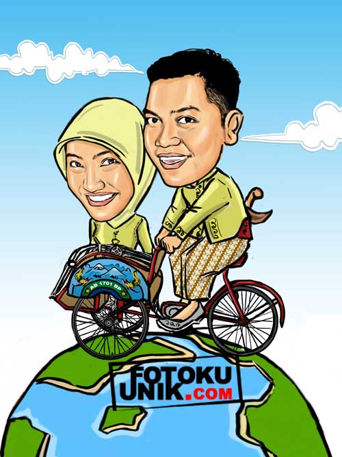 Detail Gambar Karikatur Pengantin Jawa Nomer 28